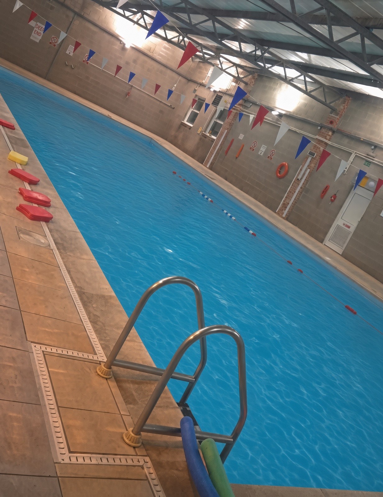 The indoor teaching pool at Jenny Christmas Swim School